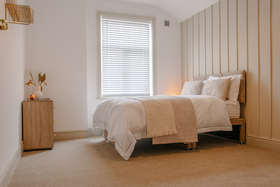 Panelled bedroom