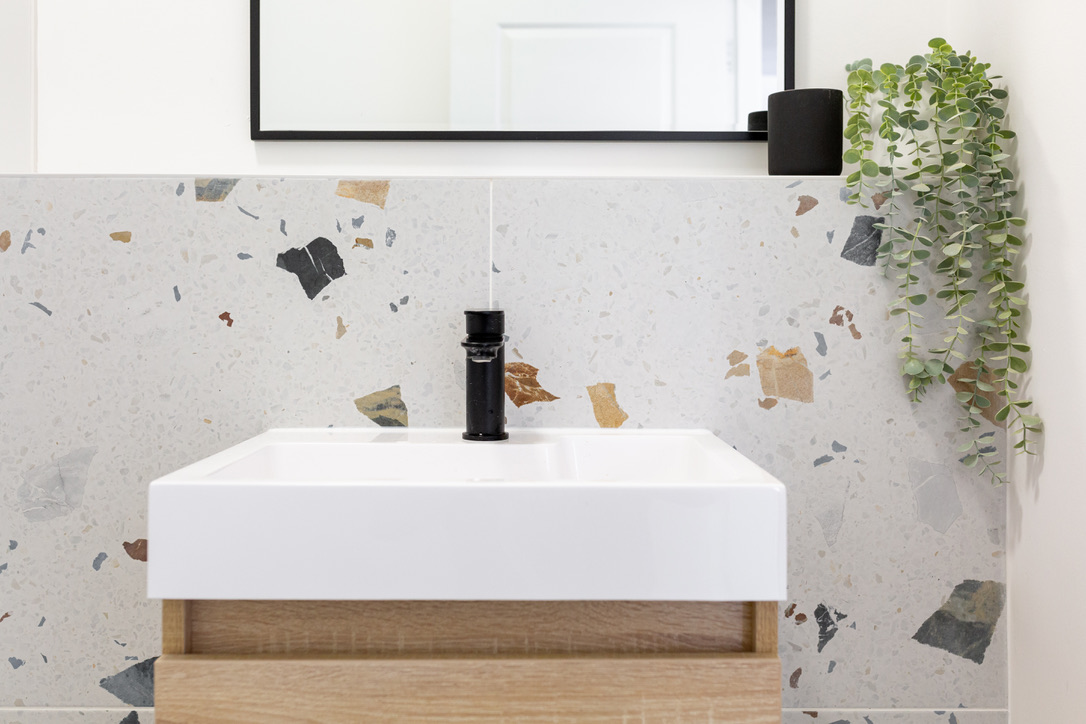 Terrazzo vanity